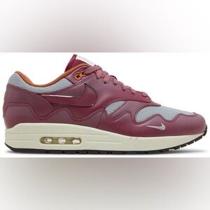 Patta x Nike Air Max 1 - Rush Maroon